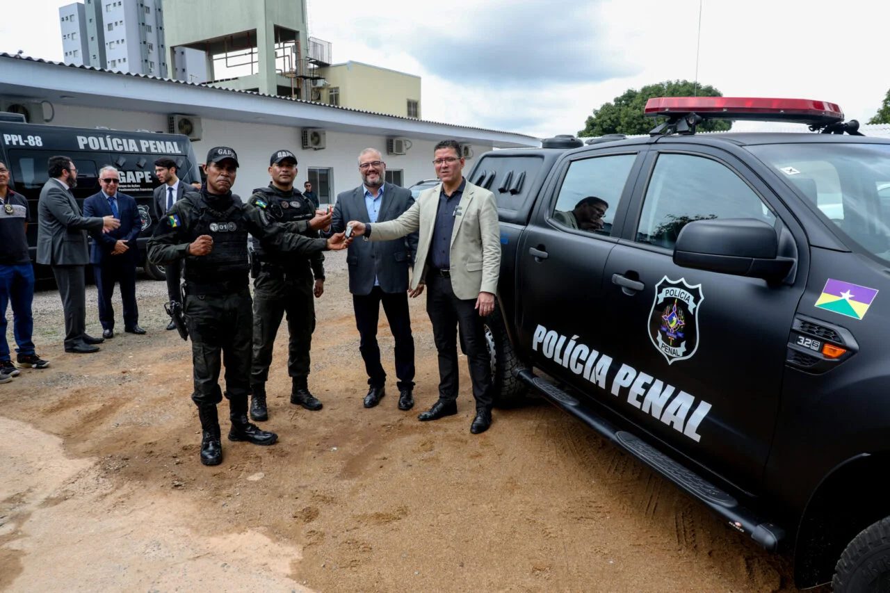 Governador Marcos Rocha recebe secretários de justiça e apresenta resultados em projetos de ressocialização